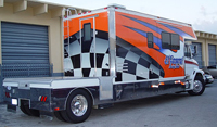 Truck and Trailer Wrap